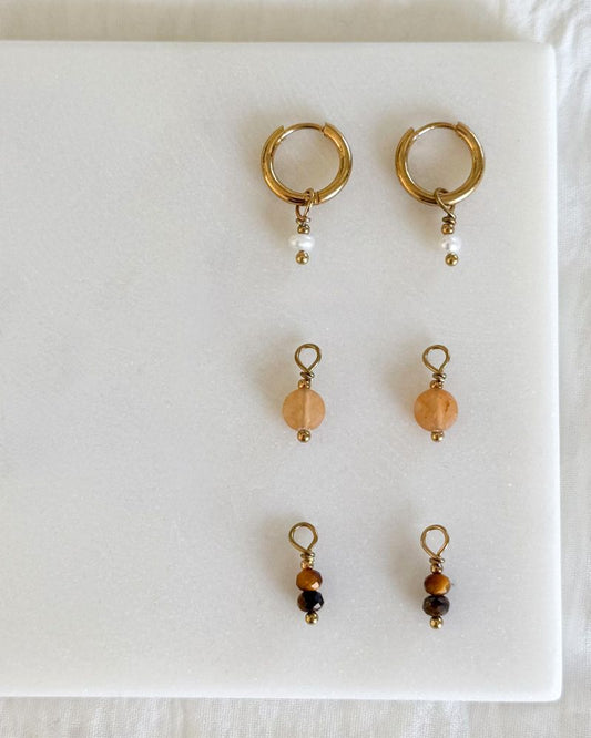 stainless steel mix and match oorringen set