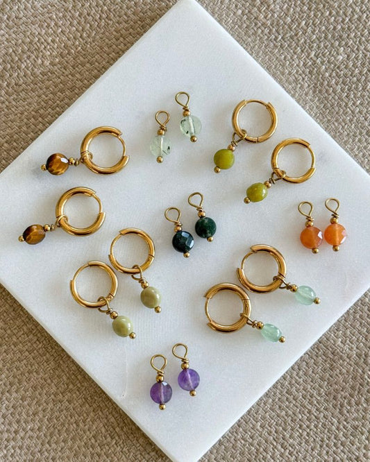 Losse hangertjes voor oorbellen goud