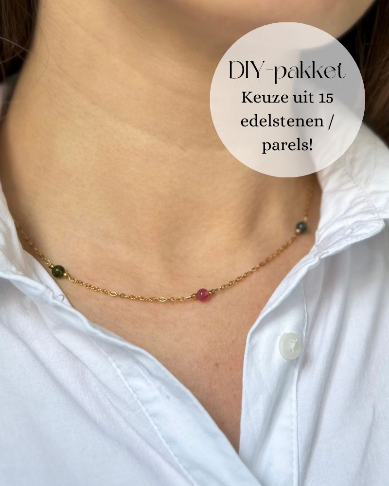 Zelf een ketting maken halsketting