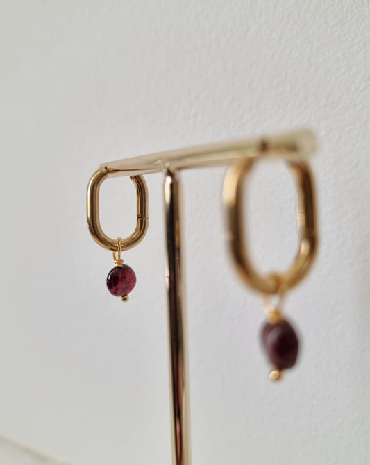 stainless steel oorbellen