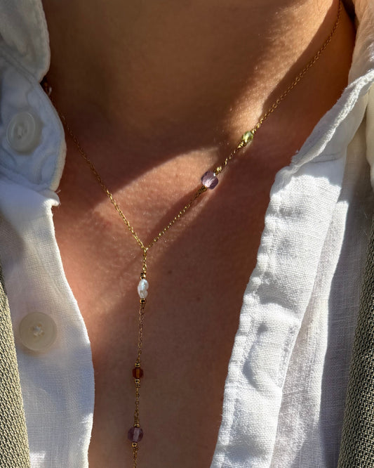 lange y ketting goud