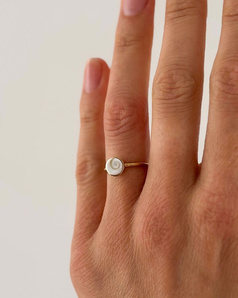 shiva eye ring goud