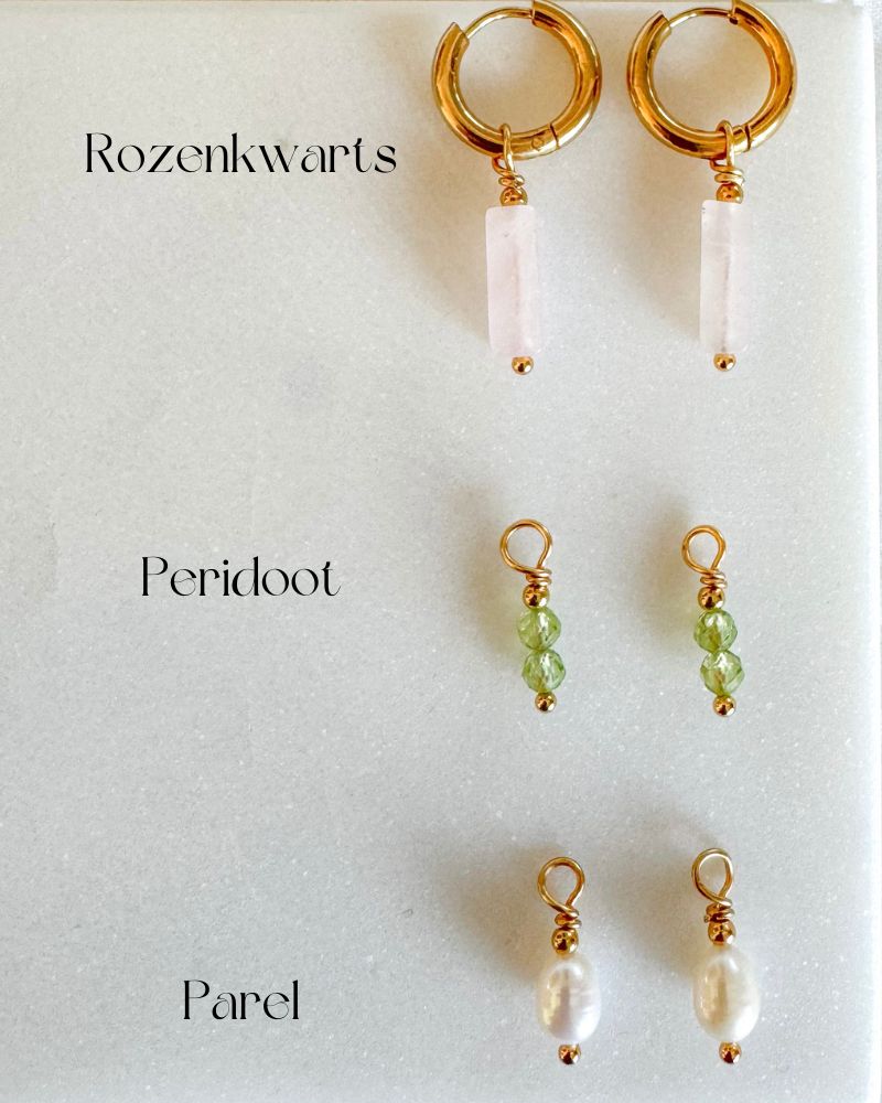 Zelf oorbellen maken | Met edelstenen en parels | DIY oorbellen maken set