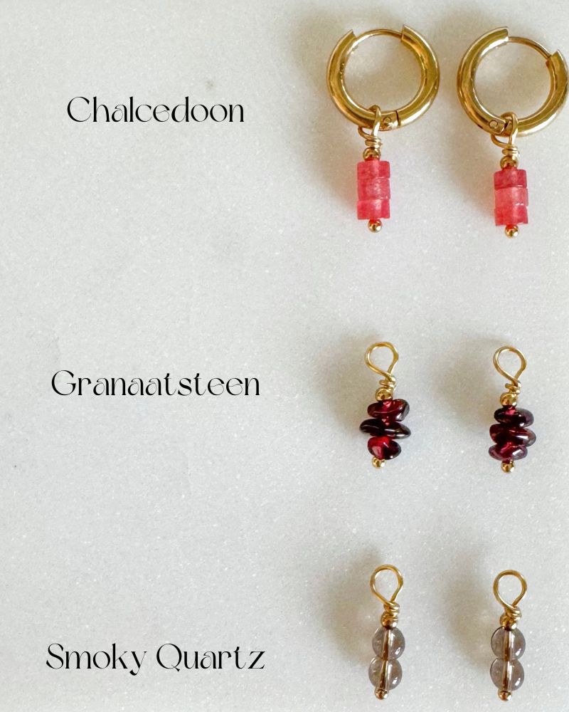 Zelf oorbellen maken | Met edelstenen en parels | DIY oorbellen maken set