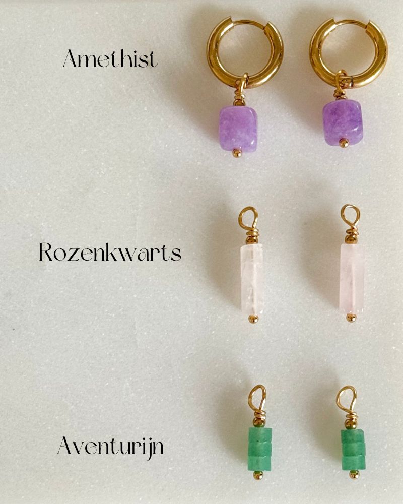 Zelf oorbellen maken | Met edelstenen en parels | DIY oorbellen maken set