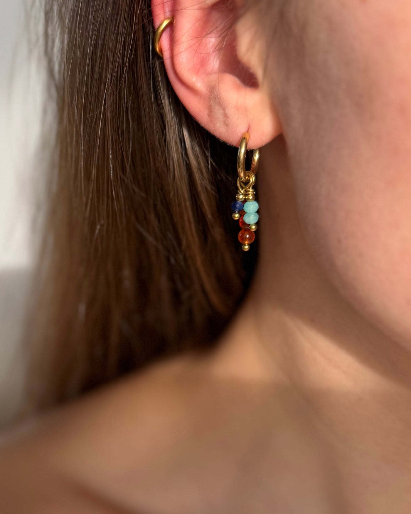 oorbellen met meerdere hangers