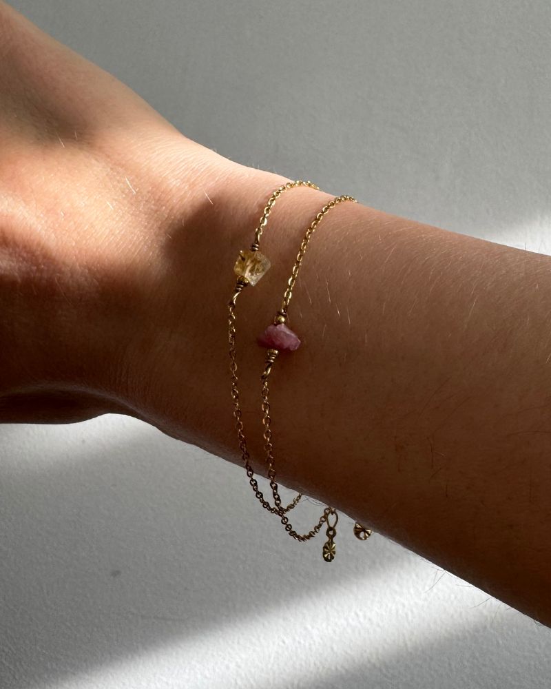 birthstone armband november juli