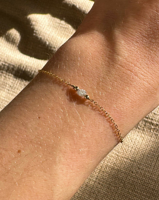 gouden armband met diamant