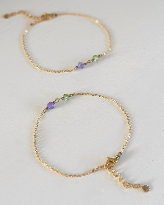 moeder en dochter armband goud stainless steel