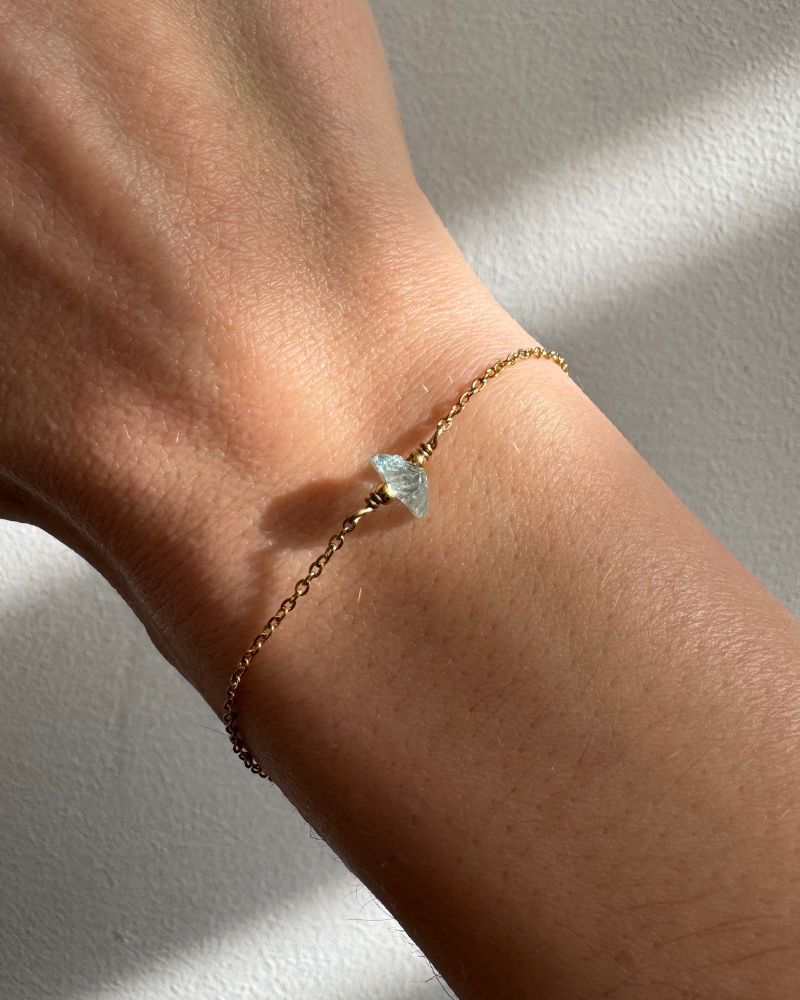 birthstone armband maart
