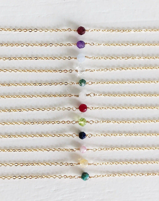 geboortesteen armband