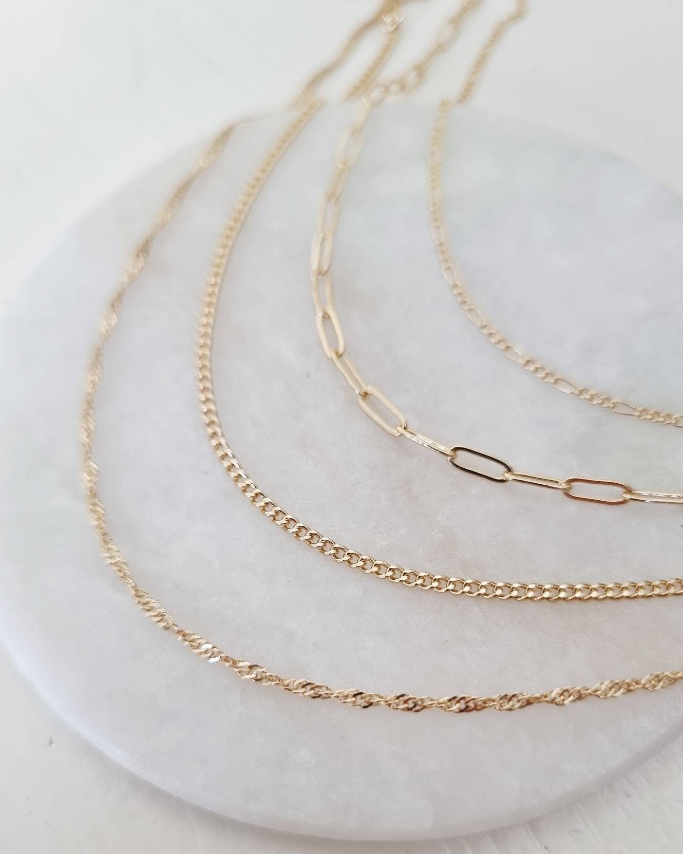 gouden ketting figaro
