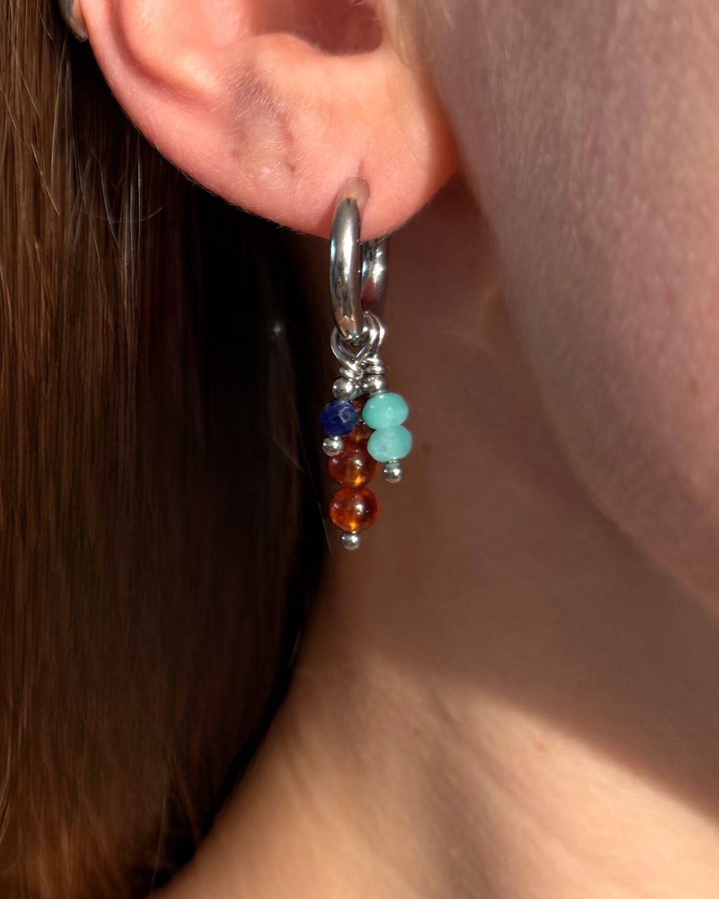 Mix & Match oorbellen met meerdere hangers | Zilver