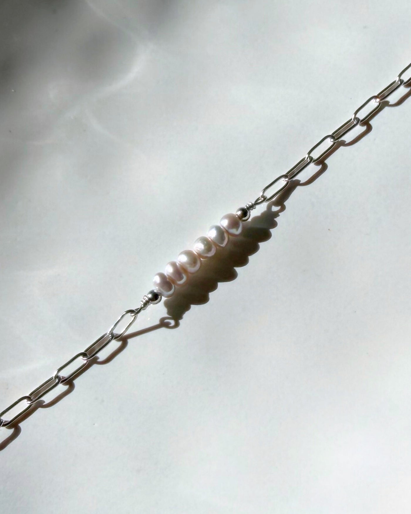 handgemaakte armband zilver