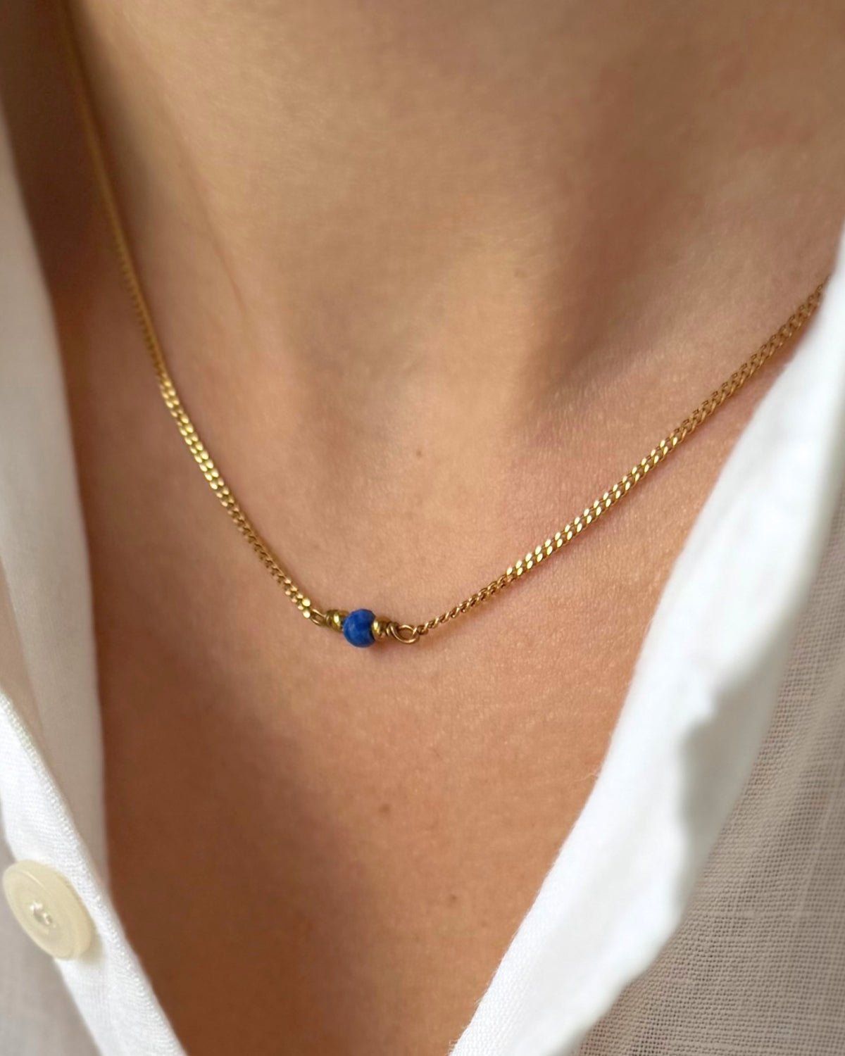 ketting met geboortesteen