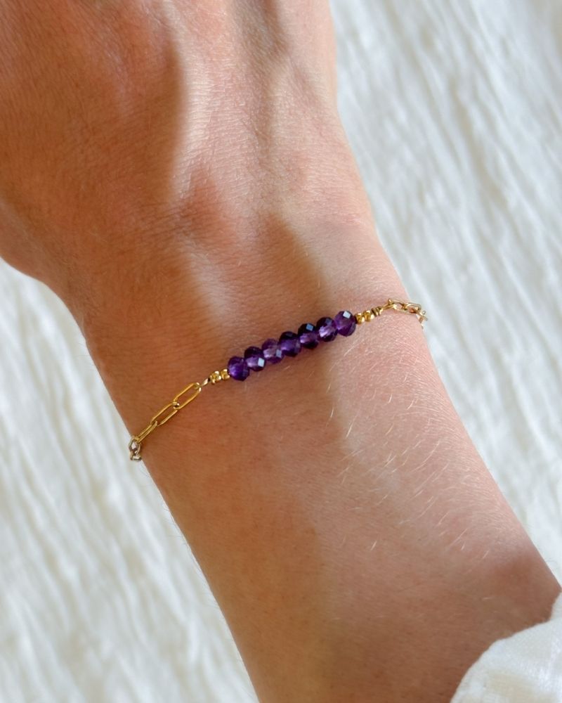 gouden armband edelstenen