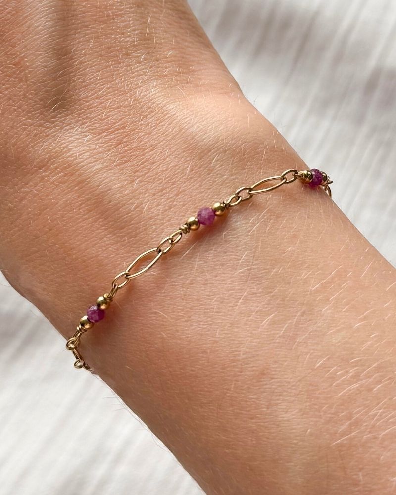 robijn armband goud cadeau