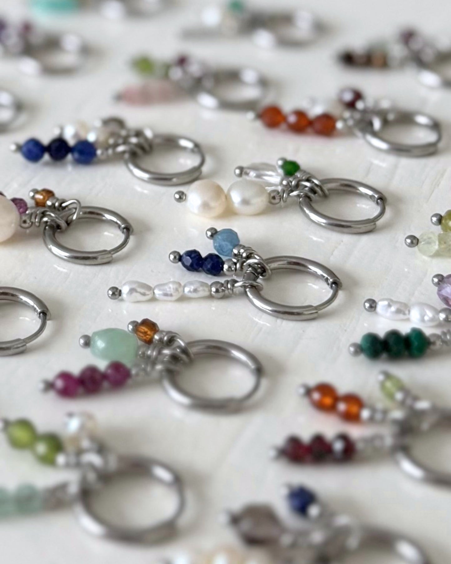 mix match oorbellen zilver custom