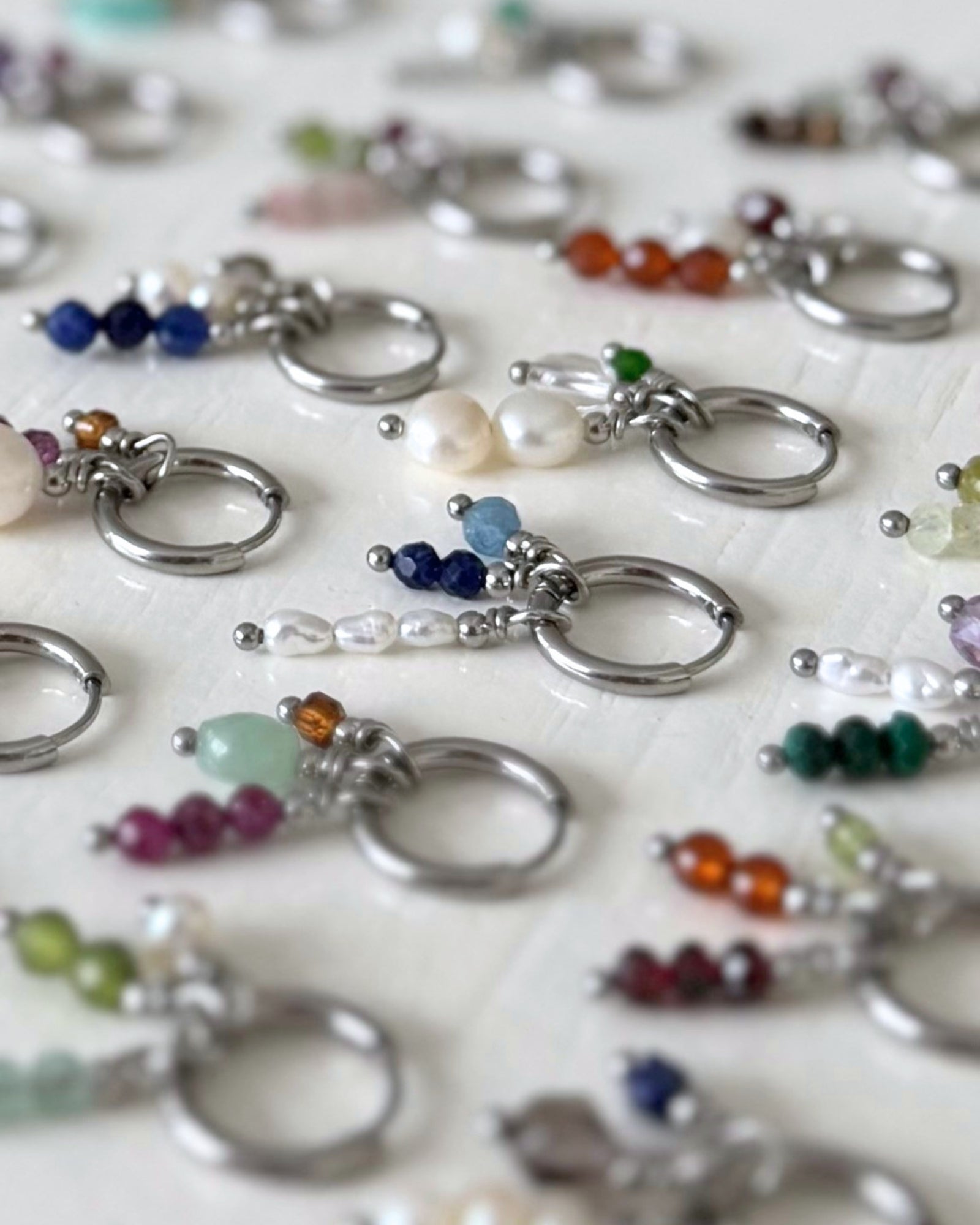 mix match oorbellen zilver custom