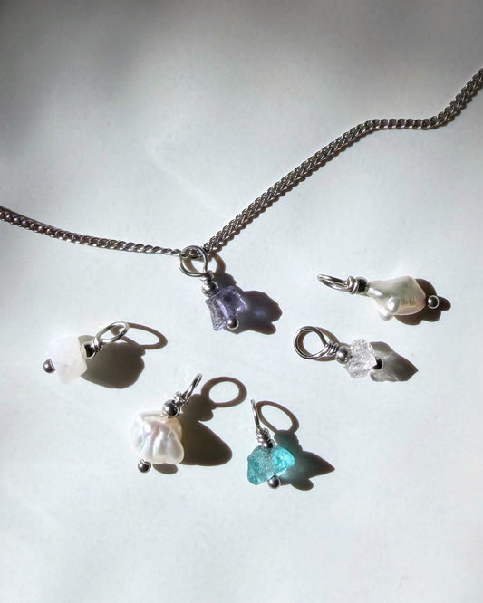 Zilveren choker ketting met hanger naar keuze Zilver stainless steel