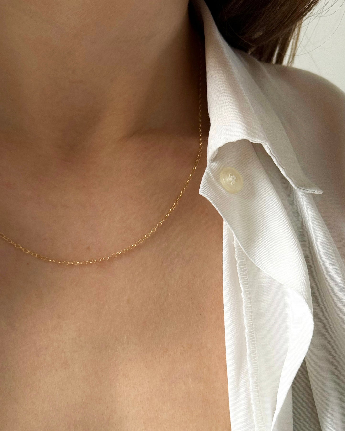 14k gold filled ketting | Gouden ketting, op maat gemaakt