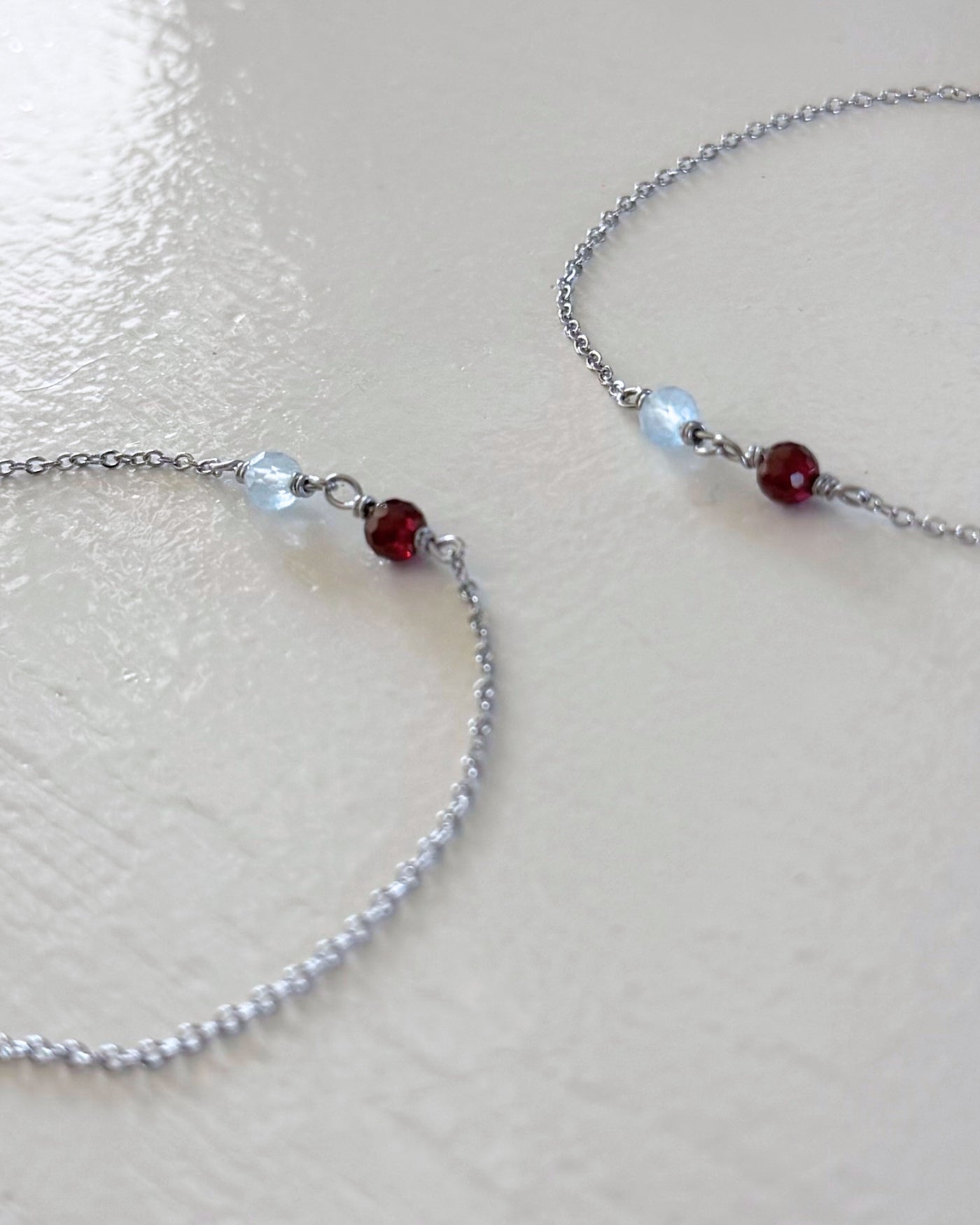 Moeder dochter armband Zilver stainless steel