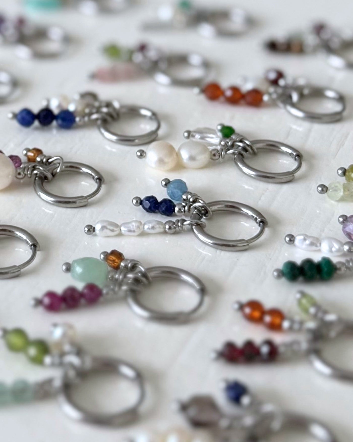Oorbellen zelf samenstellen | Mix & Match | Zilver stainless steel