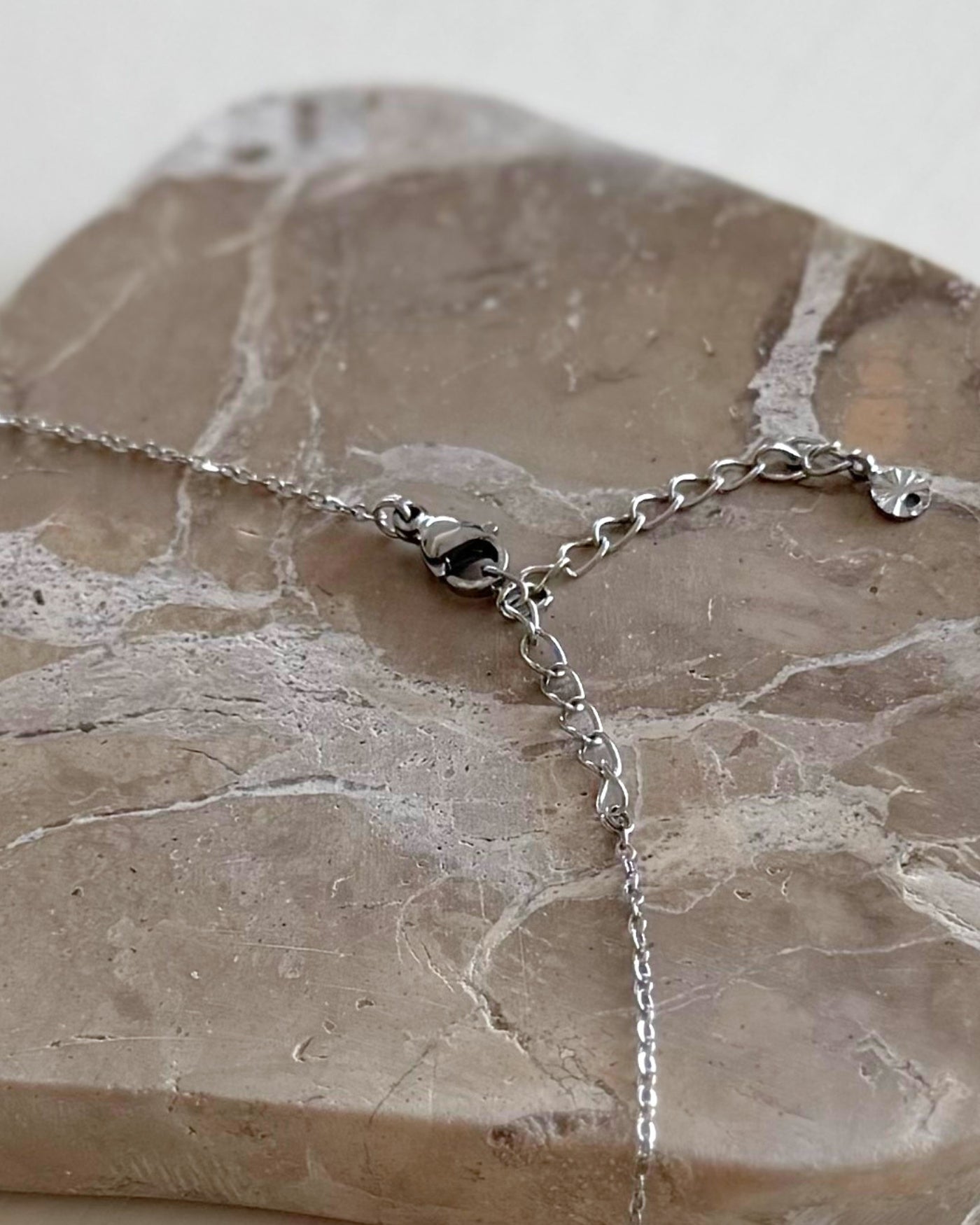 Darya | Y-ketting met parels en edelstenen | Zilver stainless steel