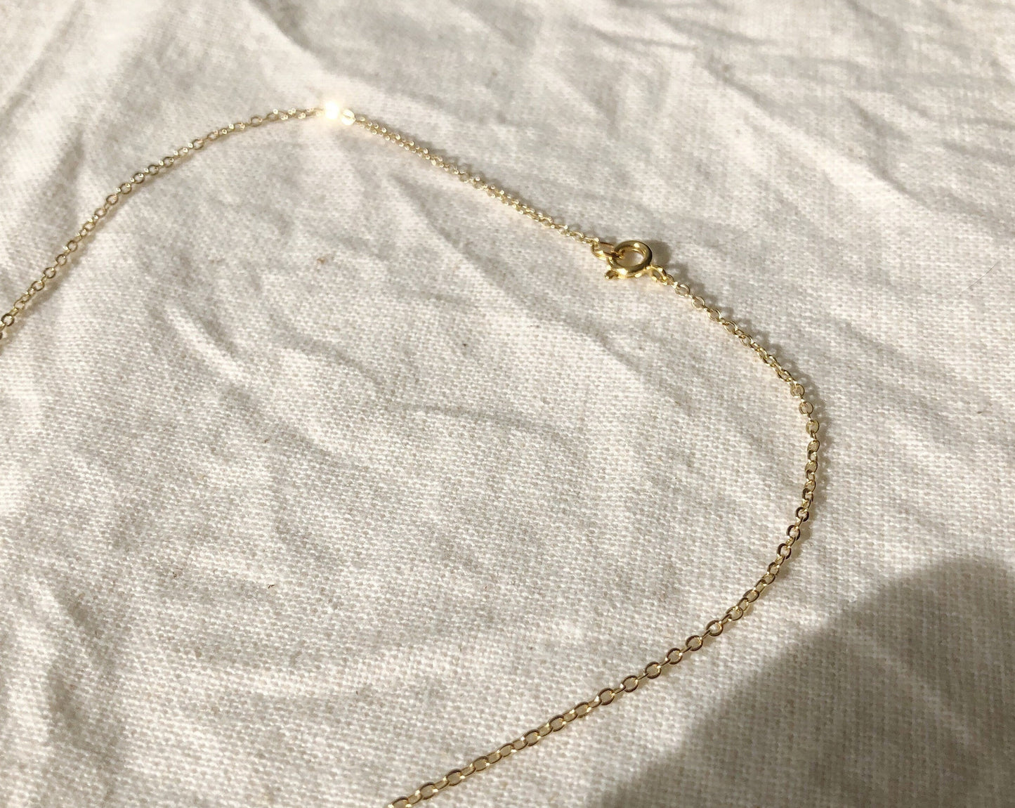 Pearly | Minimalistische gouden ketting met zoetwater parels