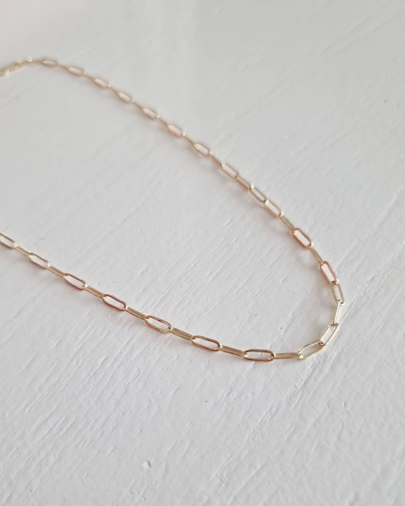 Gouden schakelketting | Chunky Chain | 14k gold plated