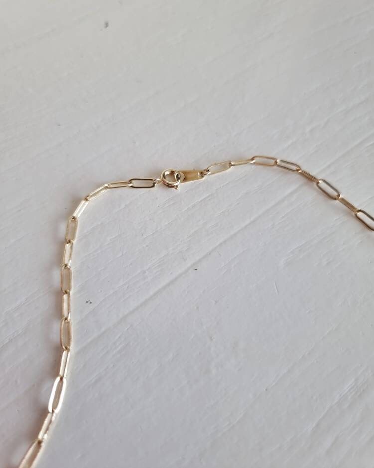 Gouden schakelketting | Chunky Chain | 14k gold plated