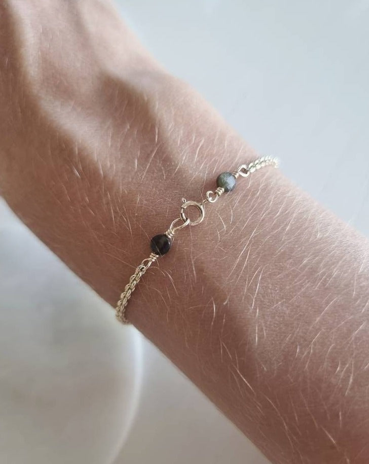 edelstenen armband